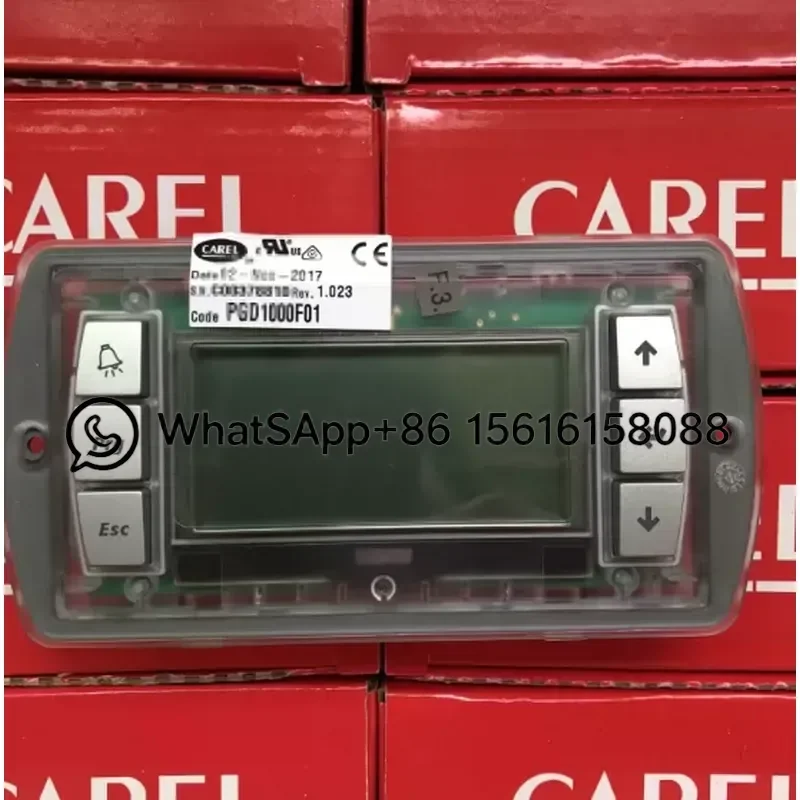CAREL PGD1 PGD1000F01 Operation Panel Controller Display Interface Module Replacement Part for Industrial Refrigeration