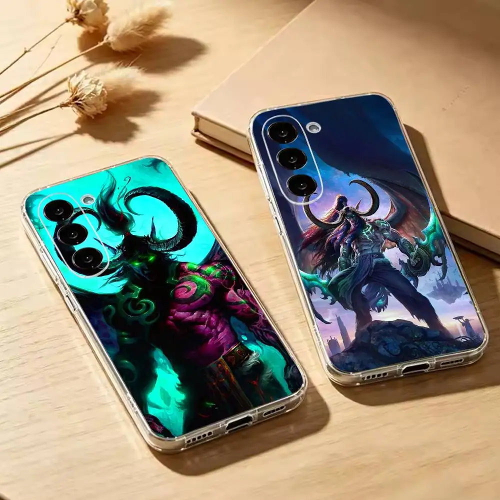 WoW I-Illidan Stormrage Phone Case Silicone Soft for Samsung Galaxy A73,A72,A71,A70,A53,A52,A51Cover