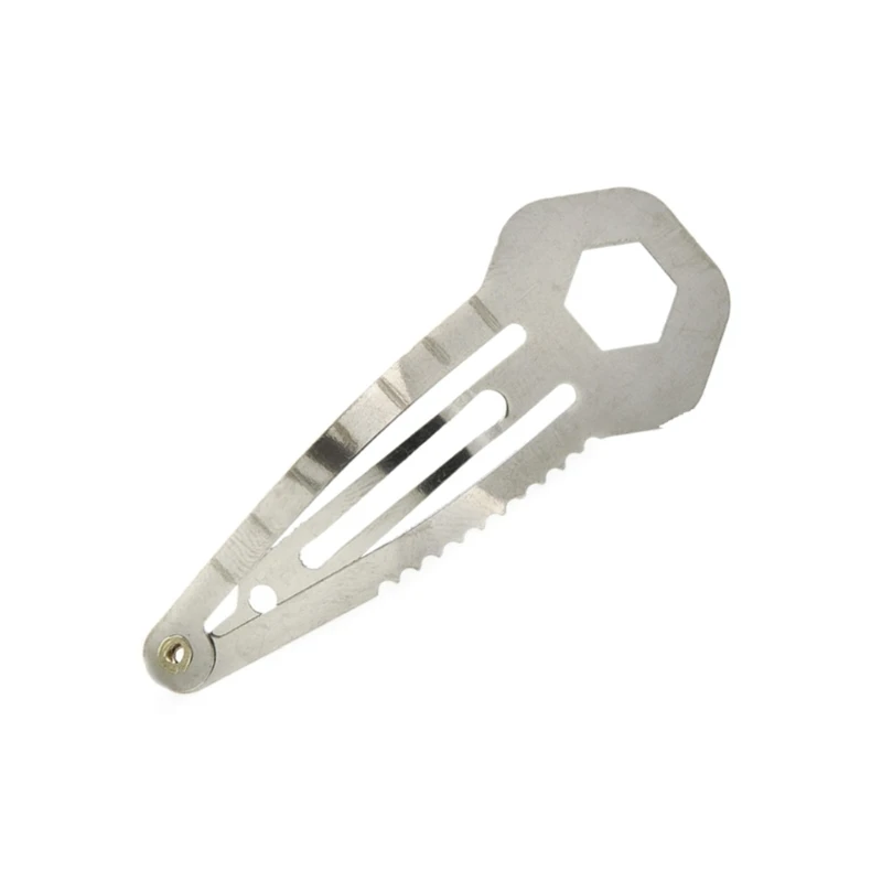 

Y1UC Self-Defence Hair Clip Женщины многофункциональные волосы Barrettes Инструмент выживания