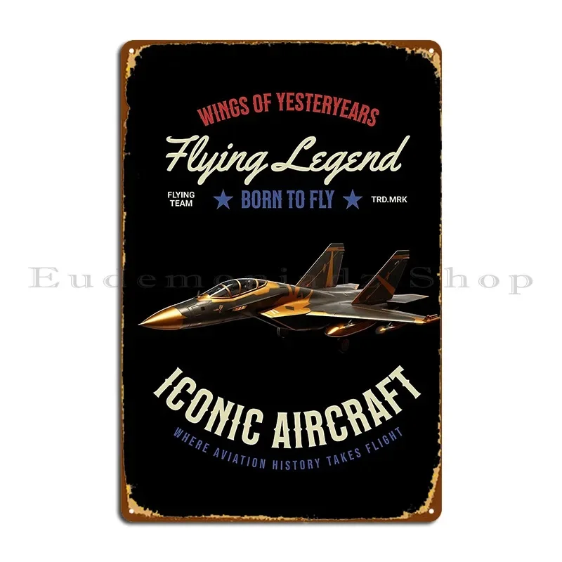 Jet Aircraft How Planes Fly Aerospace Aviation Art Aircraft Carrier Iconic Metal Sign Plaques Wall Decor Create Sign
