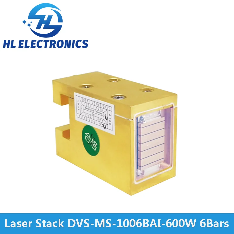 

Laser Diode Stack 600W DVS-MS-1006BAI 6Bars For 808nm Diode Laser Handpiece