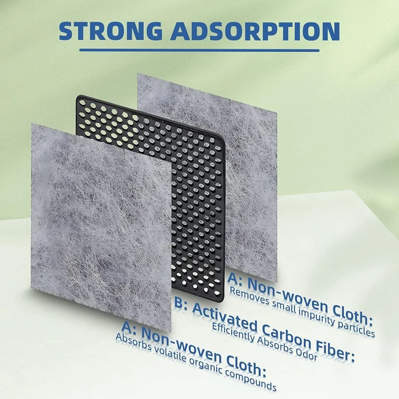 6Pack X(Carbon Activated Air Filter Refrigerator 6PCS for LT120F Elite 46-9918 469918 9918 ADQ73334008