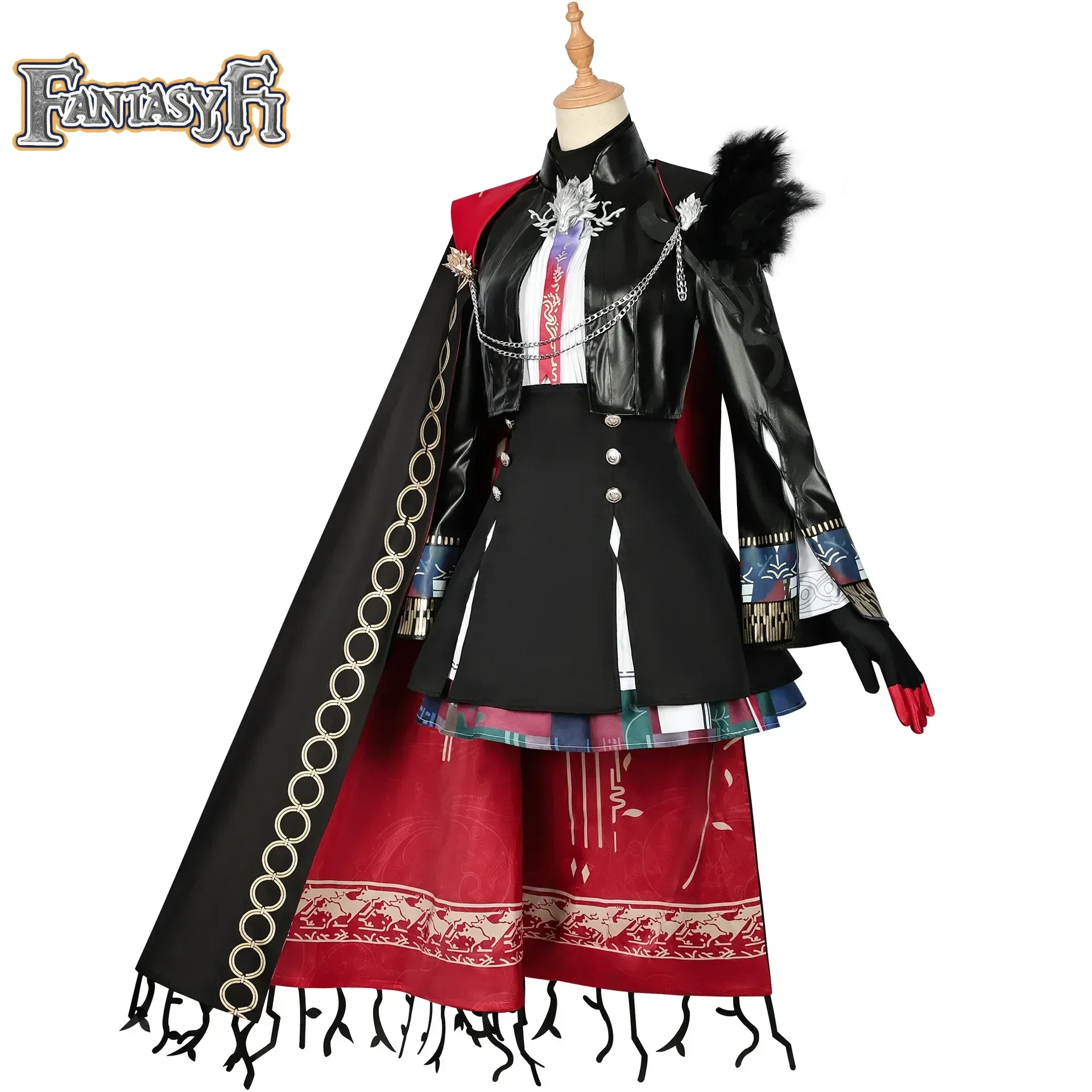 Game Arknights Lappland The Decadenza Women Cosplay Costume Lappland Cos Anime Party Uniform Hallowen Play Role Clothes Clothing