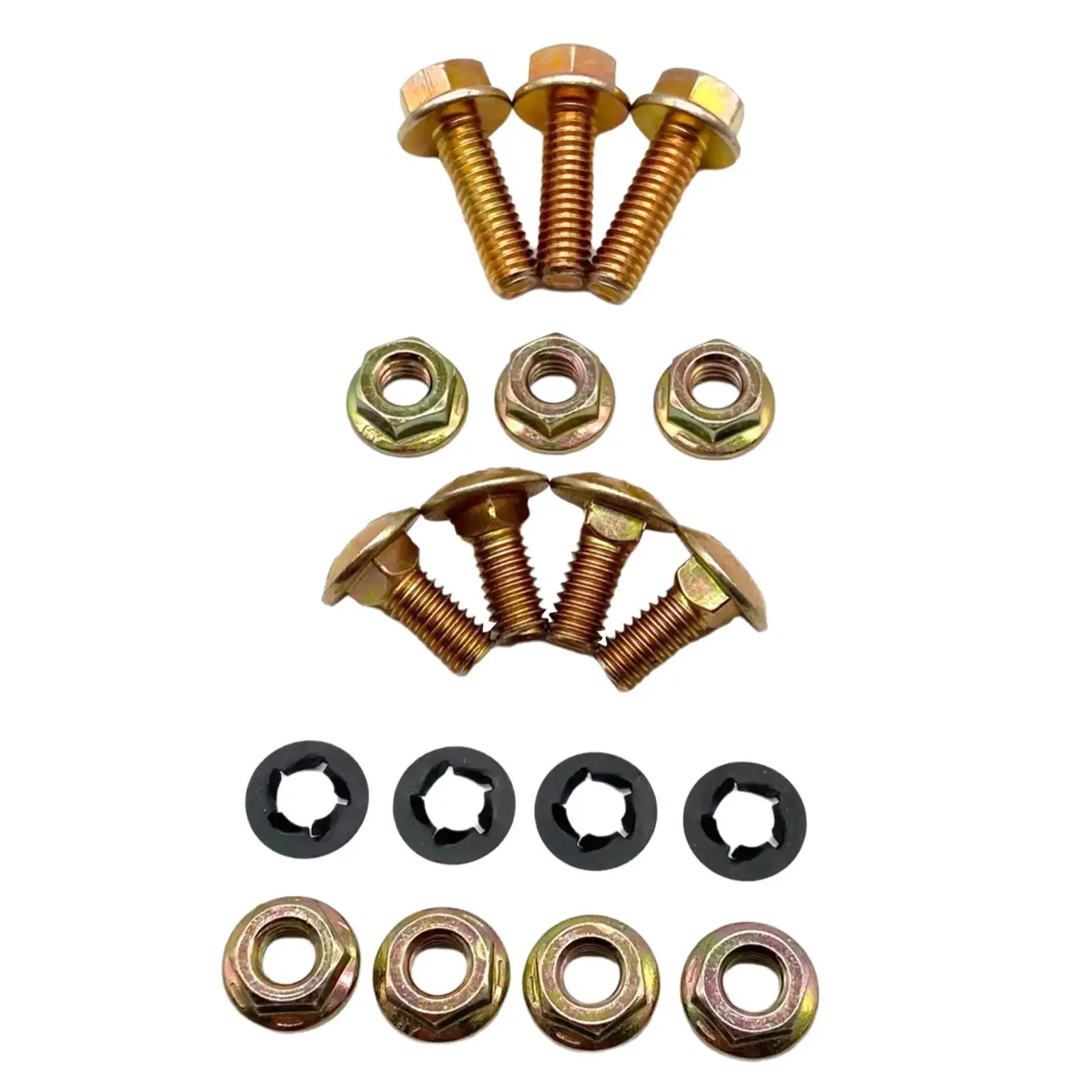 Gas Tank Skid Plate Bolts Metal Sturdy Convenient Wear Resistant Parts Replace for Jeep Wrangler TJ 1997-2006 Lj 1997-2006