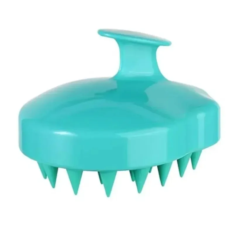 The Scalp Massage Comb Hair Root Itching Thoroughly Body Massage Bath Brush Head Silicone Shampoo Brush Scalp Clean