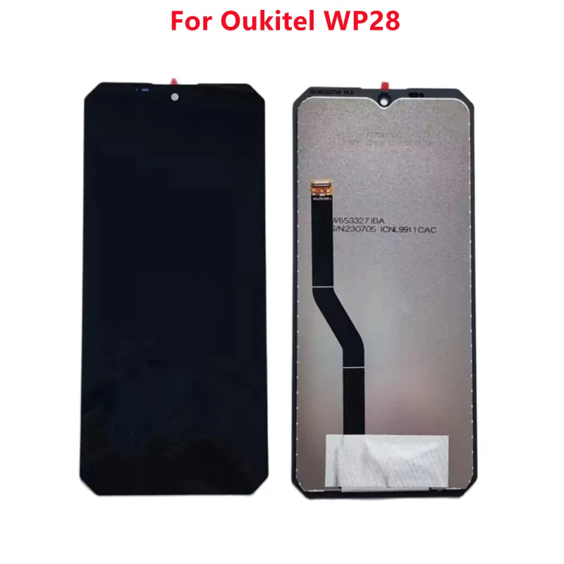 Nowy Oryginalny Digitizer 6.52 cala do Telefonu Oukitel WP28 WP28S Wyświetlacz LCD z Ekranem Dotykowym
