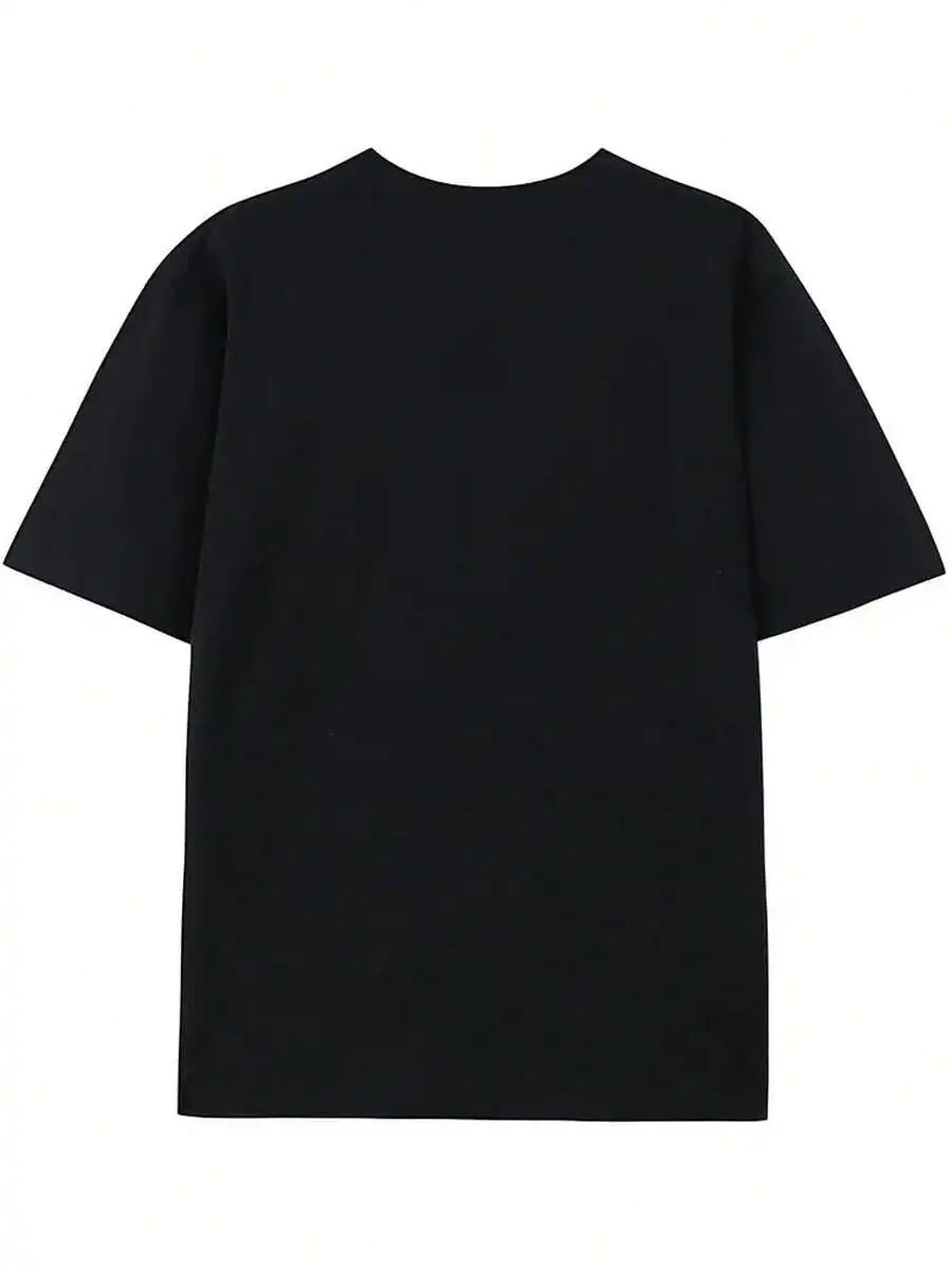 Tattle Company Stop Snitchin Graphic T-Shirt For Men - Bold Rat & Stop Sign Streetwear Design, Comfortable Regular Fit Round Nec