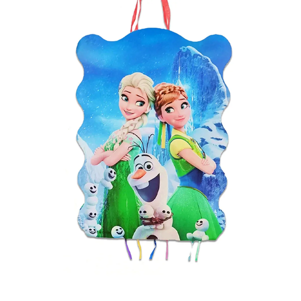 1pcs/lot Disney Princess Frozen Anna&Elsa Theme Girls Kids Favor Happy Birthday Party Decorations DIY Pinata