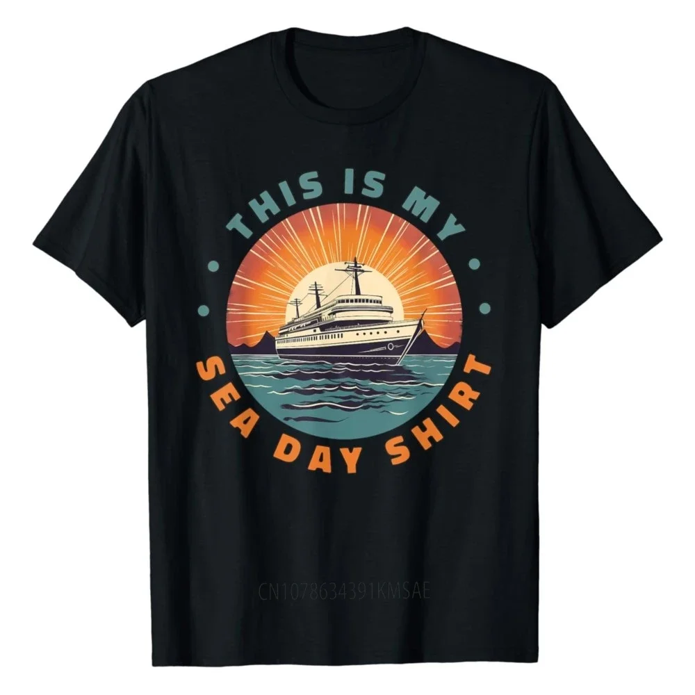 Living Life One Cruise At A Time Funny Cruise Ship T-Shirt Let's Go on An Adventure Tops  Men Clothing  Camisas