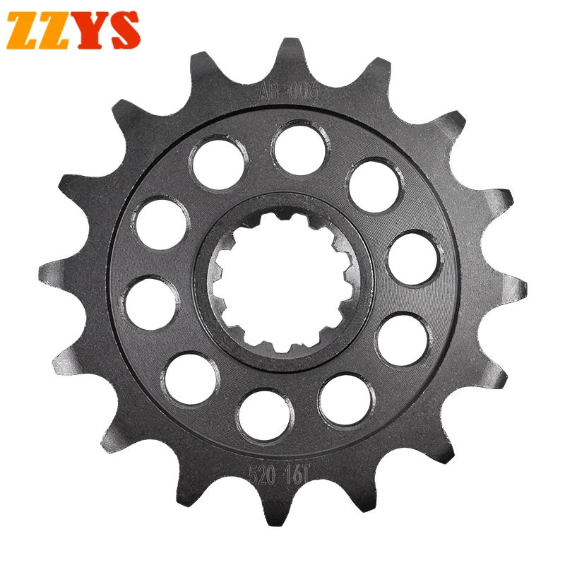 520 16T 16 Tooth 450CC Front Sprocket Gear Staring Wheel Cam Pinion For Kawasaki ATV KSF450 KFX450 KFX450R 2008-2014 KFX KSF 450