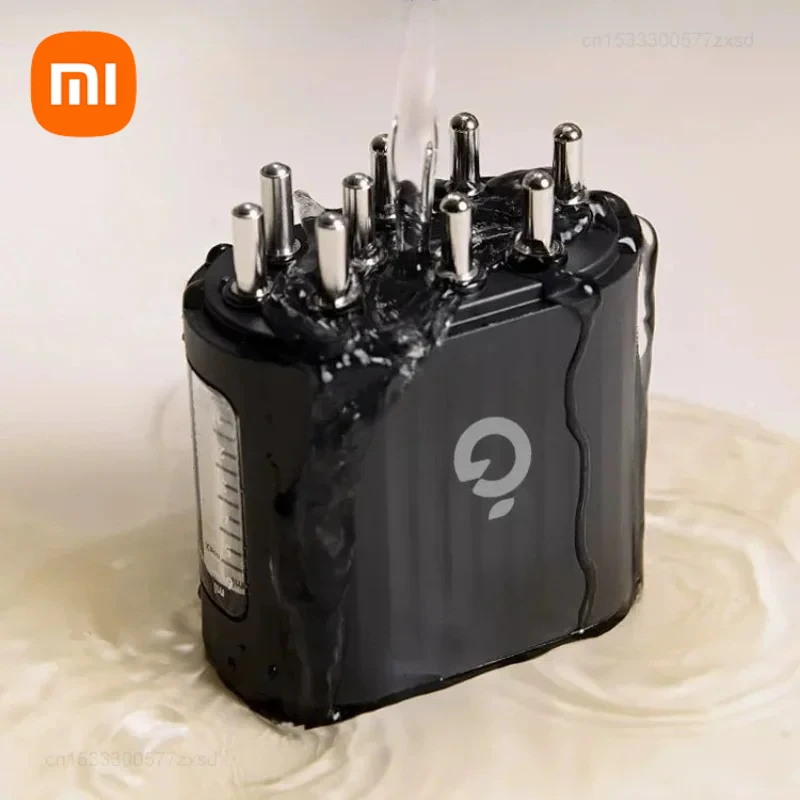 Электрический массажер для головы Xiaomi, расческа для роста волос, водостойкая скребок для головы, лечение волос с терапией красным светом