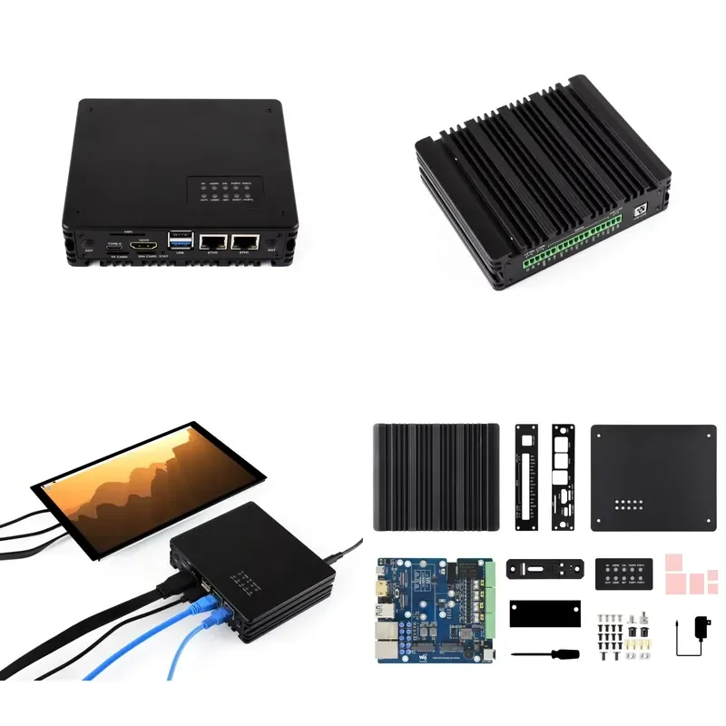 2026 HOT Gigabit/2.5G Dual Ethernet Multi-Function Expansion Board Based on Raspberry Pi CM5 (NOT Included)