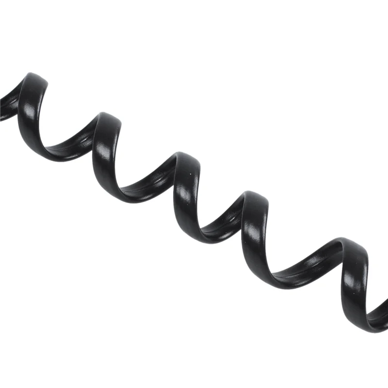 10 unidades 9,3 polegadas preto RJ9 telefone modem bobina cabo de linha