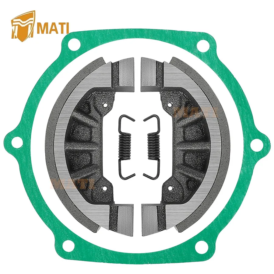 

MATI Brake Shoe Set Gasket Spring Kit for John Deere Tractor 750 770 790 M805735 CH15072 M803177 CH15073 Warranty 1 year