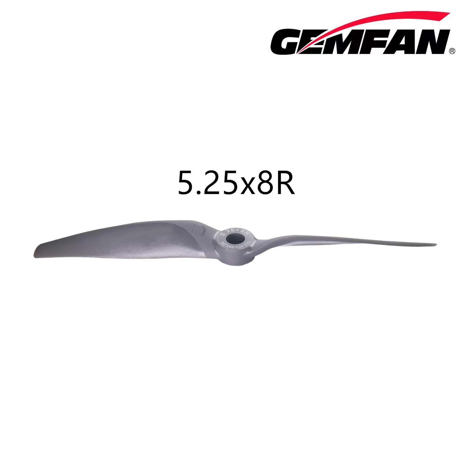 GEMFAN VORTEX Elektrischer Propeller 5" Multi-Größe 5.25x8/5x5/5x7.55.3X8E/5.3X8R Ausbalanciert & Langlebig für RC-Flugzeuge mit festem Flügel – Detail 7