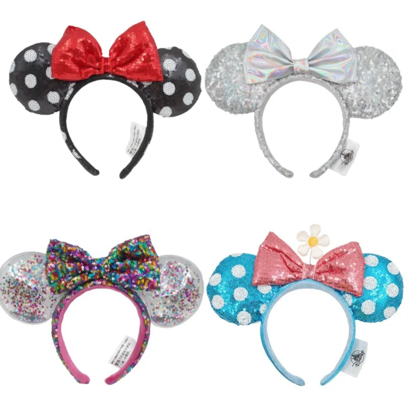 

Disney's New Photography Headwear Hair Clip Adult and Children's Cartoon Ear Hair Clip Female Mickey Hair Clip Mini Head Clip