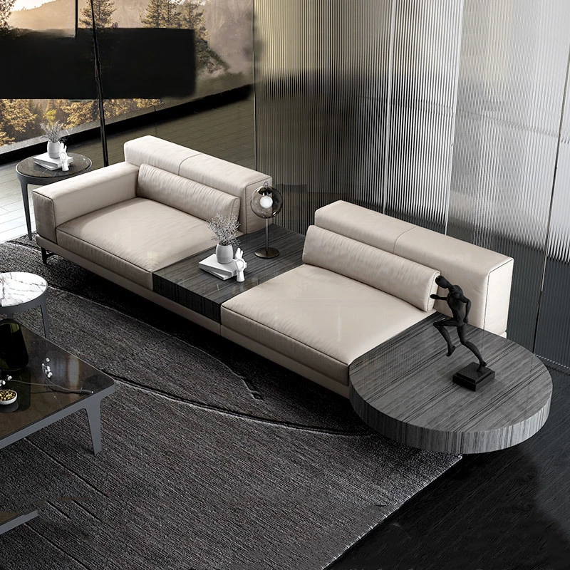 Italienisches Villa-Wohnzimmer-Daunensofa