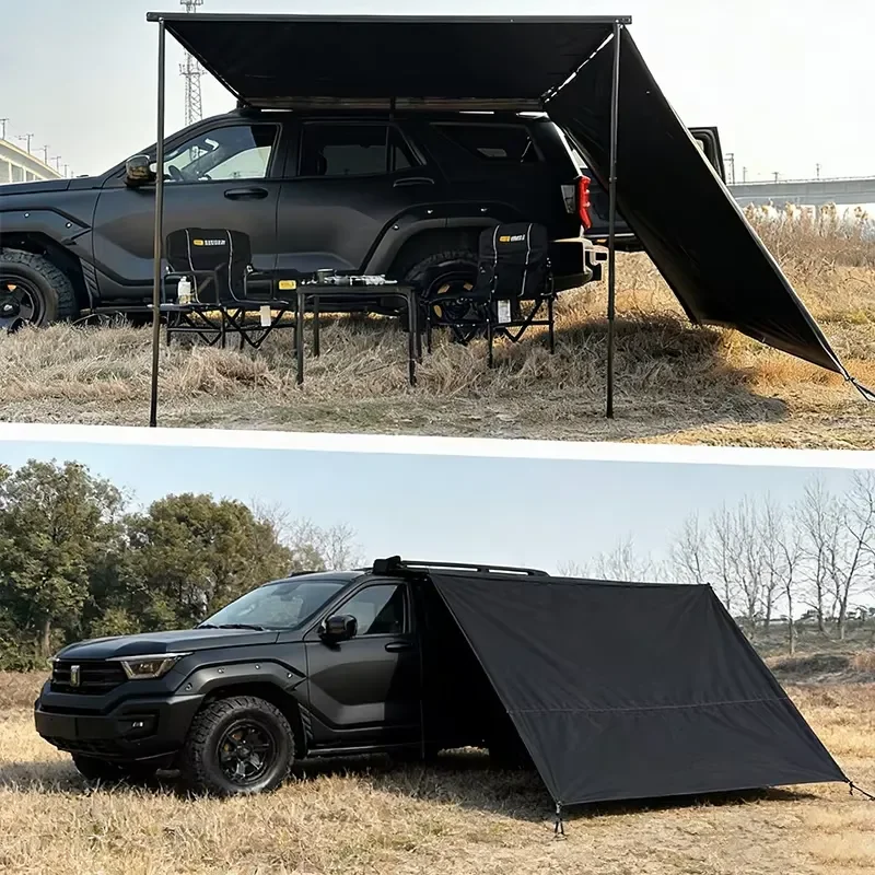 QT Brand 5-Person Double Layer Four-Season Beach Tent 99.9% Waterproof Outdoor Shelter Aluminum Pole One Bedroom Structure
