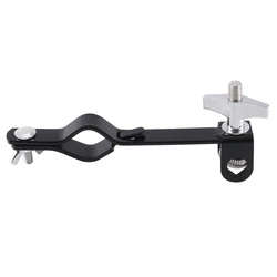 Cowbell Holder Clamp Drum Set Mounting Bracket For Jam Blocks Tambourine Cymbal Black