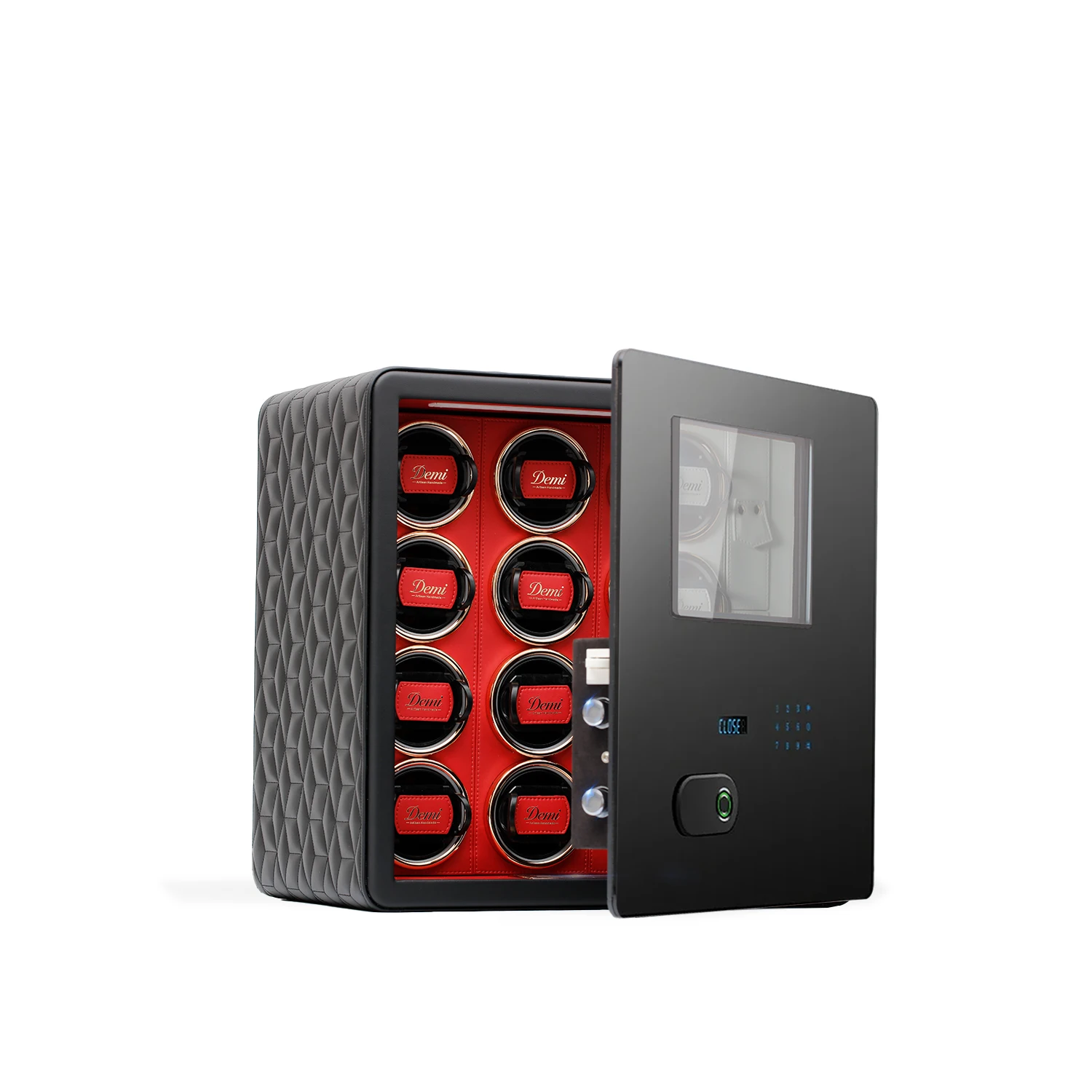 

Guangdong China Men OEM Manufacturer 12 Slots Watch Winder Safe Box