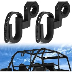 UTV Gun Rack Holder Universal ATV Gun Rack Holder Mount with Rubber Gasket Roll Bar Tool Gun Racks Fits 1.0