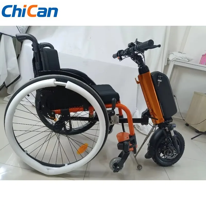 

Lightweight Disabled Power Standing Electric Wheelchair 12 '' 350W High Speed Motor Kit Electric off Road Mobility