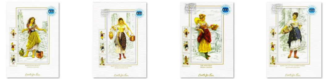 

Embroidery Cross Stitch Kits Craft DIY Needlework Cotton Canvas - rto 3230-M-173 Women in Labor