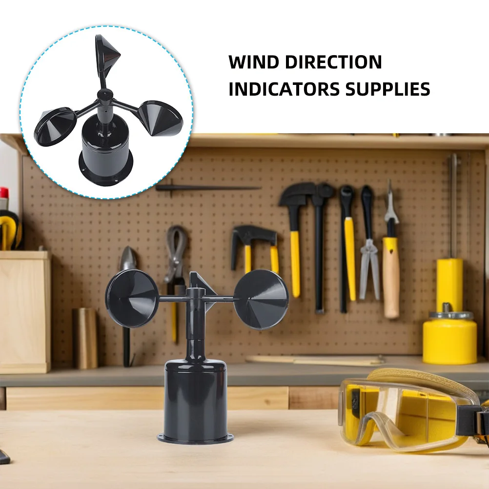 

Wind Indicator Shell ABS Plastic Sturdy Lightweight Practical Flexible Anemometer Cover Wind Direction Indicator Part