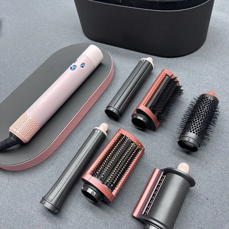 

Розовый набор инструментов для укладки волос, сверхмощный набор автоматических выпрямляющих щипцов для завивки волос, умный контроль температуры, салонное оборудование