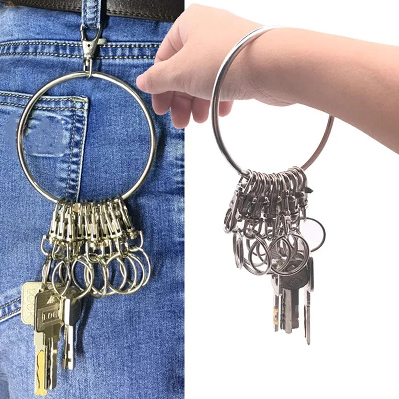 Creative Key Chain Multiple Thickened Keyrings Warehouse Dormitory Landlord Management Key Hang Buckle