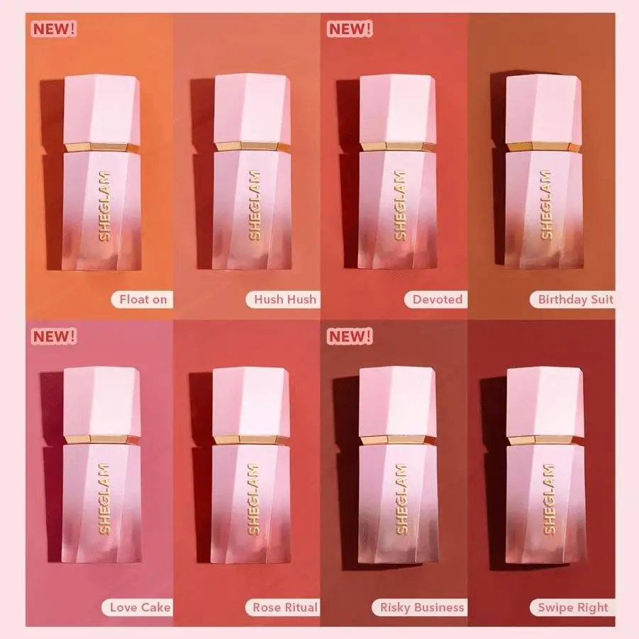 1 unidad, envío directo, maquillaje sheglam, rubor líquido, colorete nutritivo Facial, crema de Gel, brillo de labios multiusos, maquillaje, rubor, venta al por mayor
