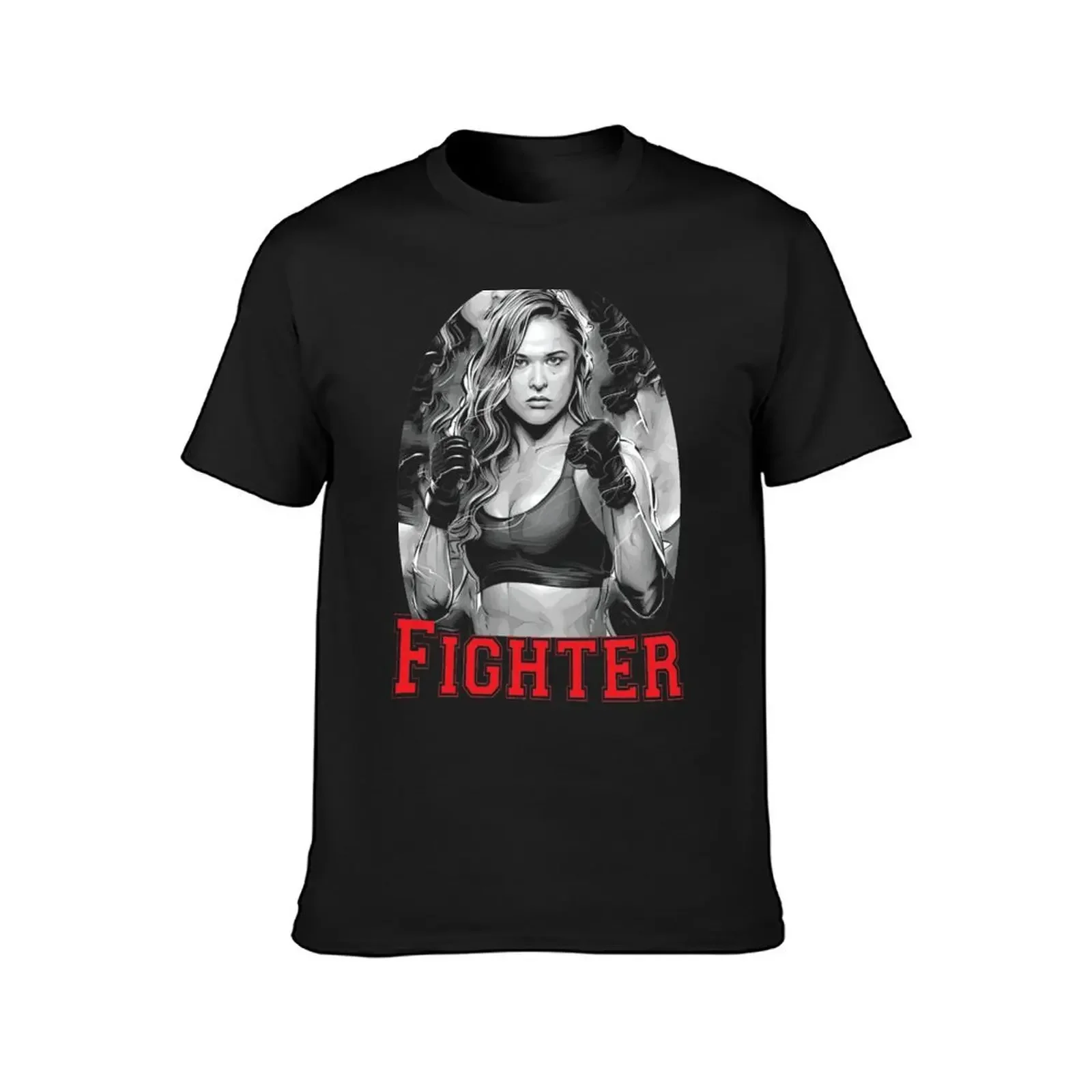 Fighter - Ronda Rousey Classy Art T-Shirt vintage anime shirt graphics customs sublime plus size men clothing