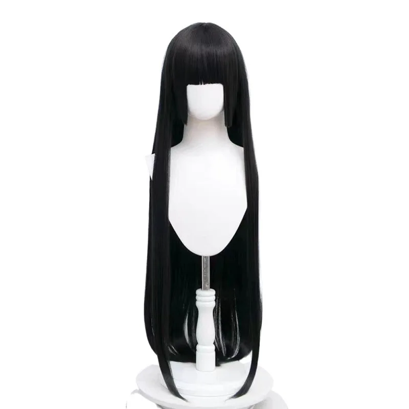 

Cosplay Wig For "Yokai Watch" - Miko "Kakegurui" - Shinoa "Jigoku Shoujo" - Black Long Straight Hair Three-Blade Style