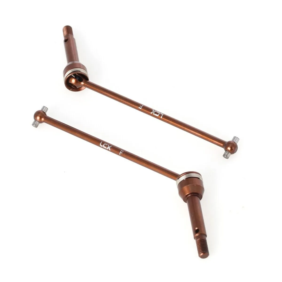 LCX Racing 1/10 RC Crawler Samochód Twardy Stalowy Przedni Most CVD Wał Napędowy do Losi Baja F100 Rey 2.0 Części Zamienne Akcesoria Tuningowe