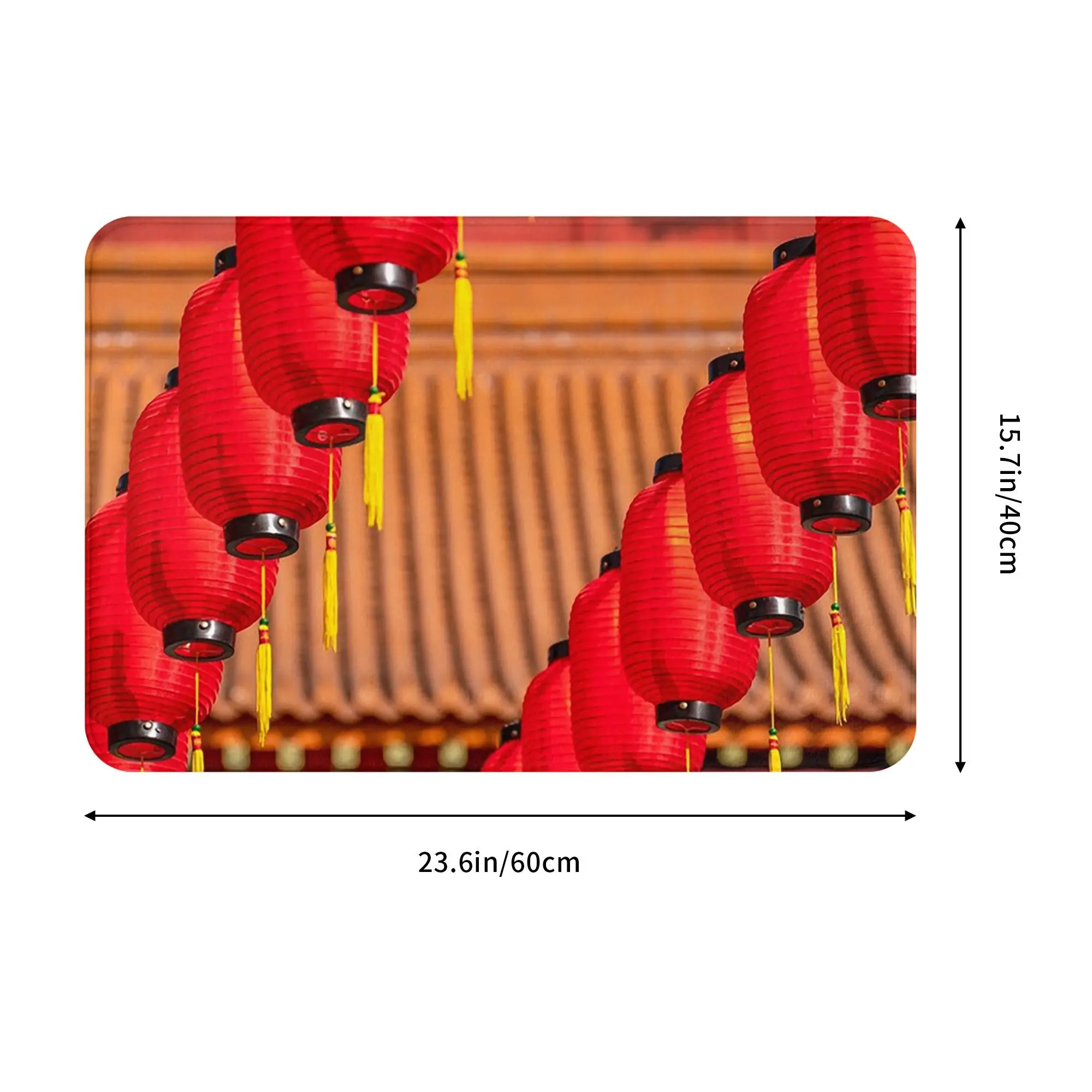 Po Lin Monastery, Lantau Island, Hong Kong Anti-slip Doormat Floor Mat  Rug for Kitchen Entrance Home Bedroom Footpad Mats