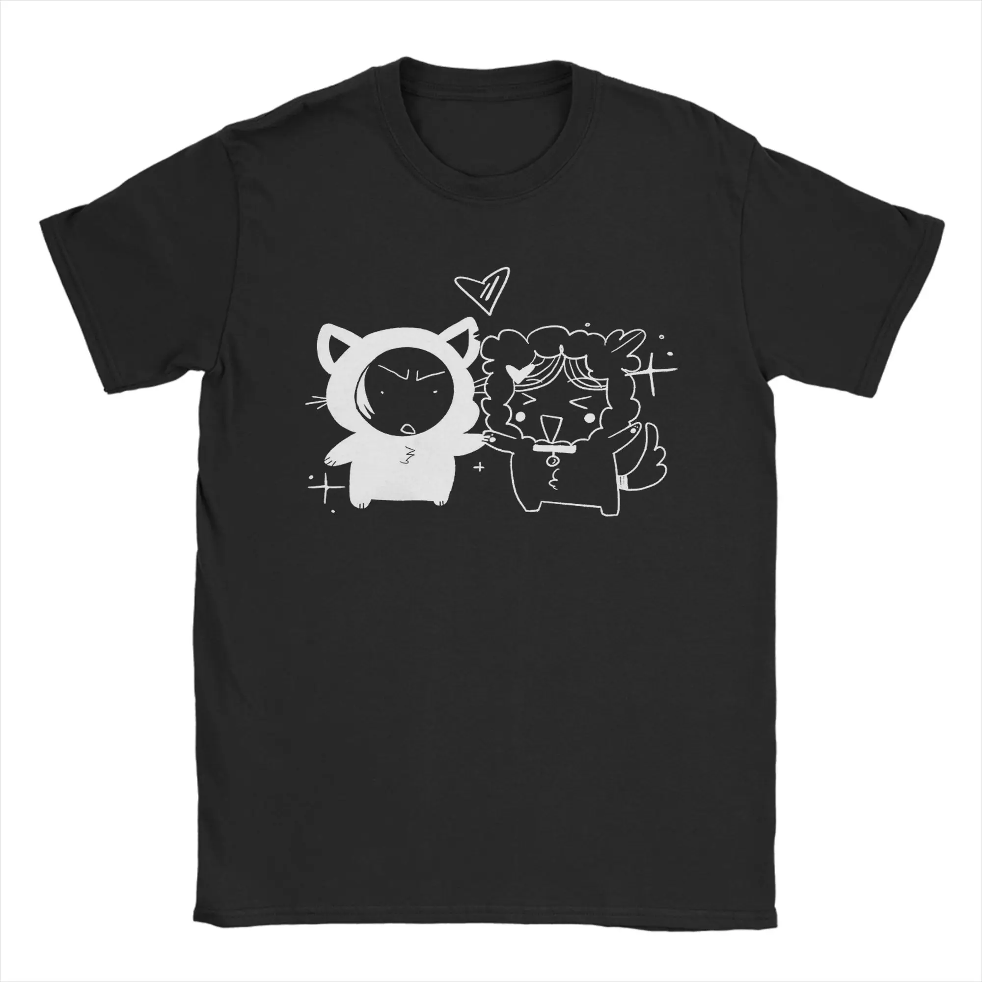 NANA Osaki and Hachi Anime T Shirt Men's  Pure Cotton Vintage T-Shirts Crew Neck  Tees Short Sleeve Tops New Arrival