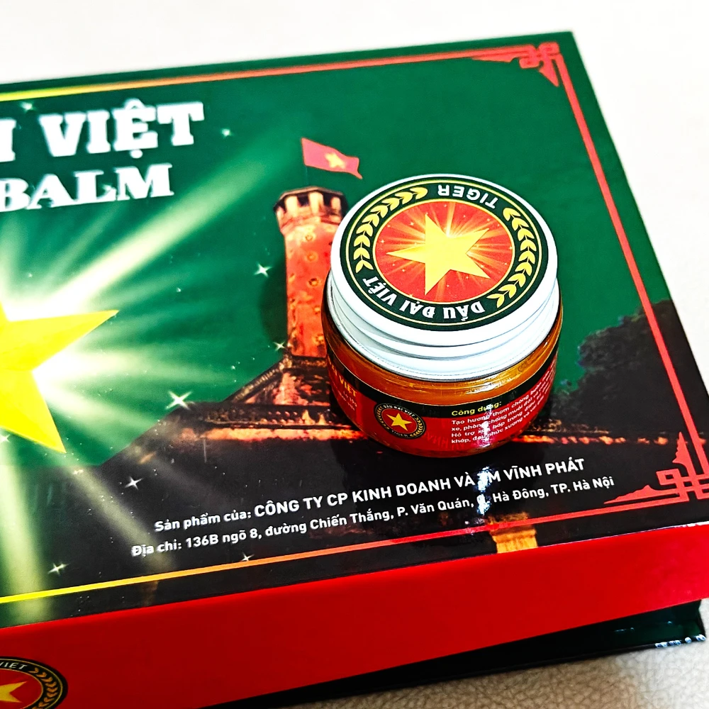 1/3/5pcs Wholesale 19g Original Vietnam DAU DAI VIET Summer Cooling Oil Menthol Balm Refreshing Oil for Insect (no box)