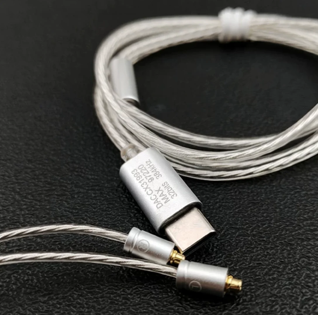 CX31993+MAX97220 dual-chip TypeC three-button with volume control and microphone mmcx