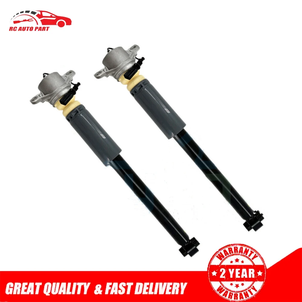 Pair Rear Shocks Absorbers Struts w/Magnetic For Audi A3 Quattro S3 RS3 2015-2022