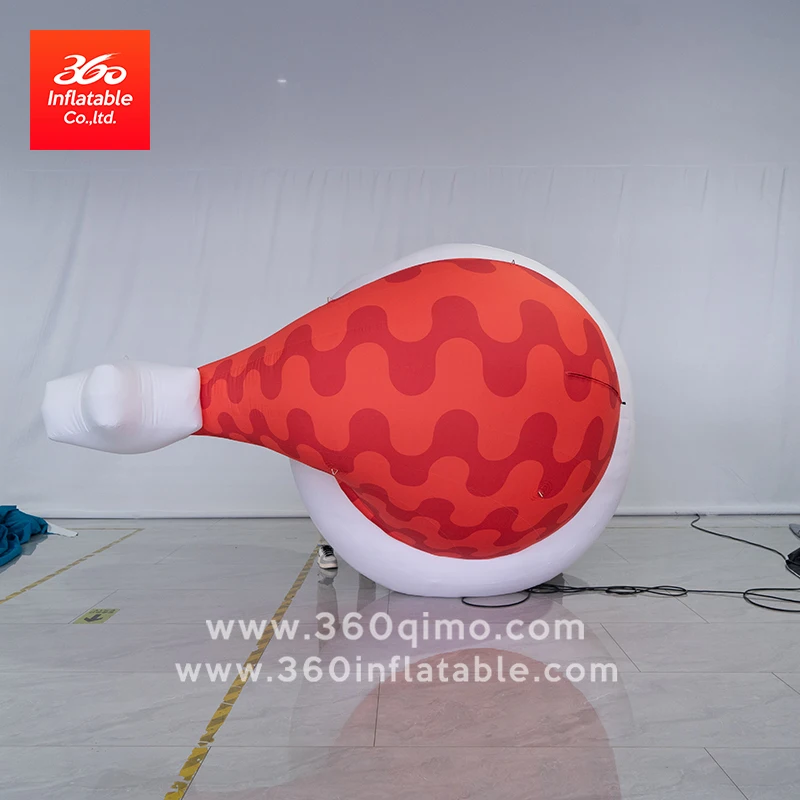 Custom Designed Giant Cartoon Christmas Hat Mascot Inflatable Advertising For Events & Parties With Blower Included