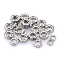 14Pcs Metal Steel Bearing 8109 for -07 DBX07 EX-07 EX07 1/7 RC Car Upgrade Parts Spare Accessories