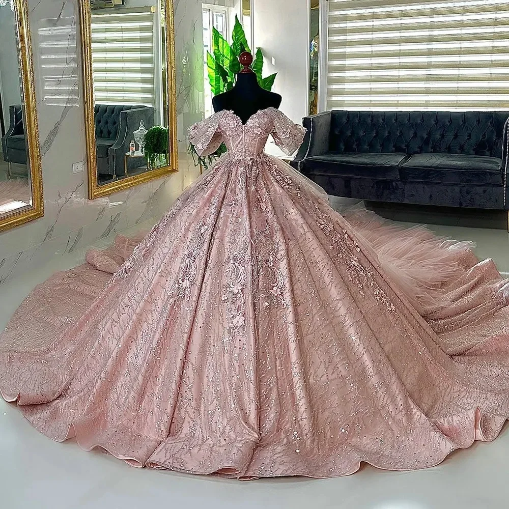فساتين Quinceanera من الدانتيل Charro Quinceanera ثوب حفلة قبالة الكتف مزين المكسيكي الحلو 16 فساتين 15 Anos مخصصة