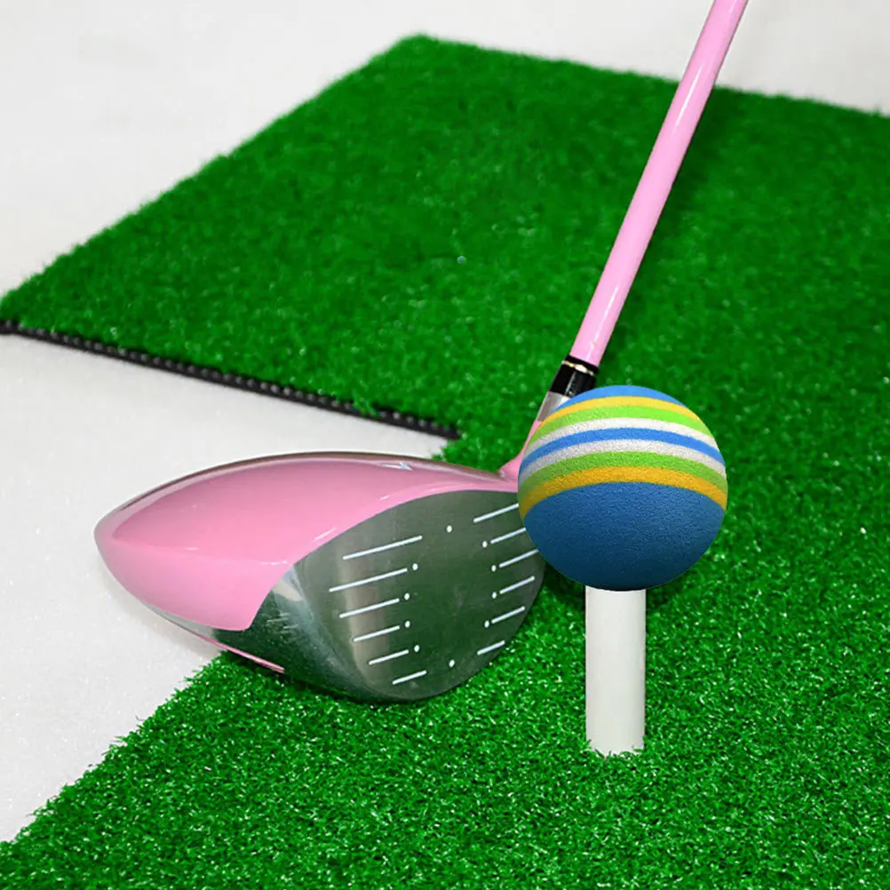 

5Pcs Golf Practice Hitting Mats Set High Quality Indoor Outdoor Training Pads Realistic Grass Surface Practicing Mat Outdoor