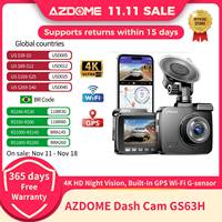 AZDOME Dash Cam GS63H Ultra HD 4K WDR 2.4\