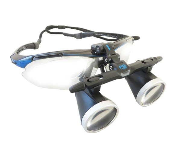 4.0X 6.0X Head Bend ENT General Surgery Microsurgery Veterinary Kepler Binocular Loupe Magnifying Glass