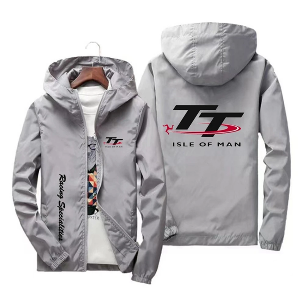 2024 New Men\'s Jacket Man Island TT Ultra Light Windproof Outdoor Sports Quick Drying Skincare Top