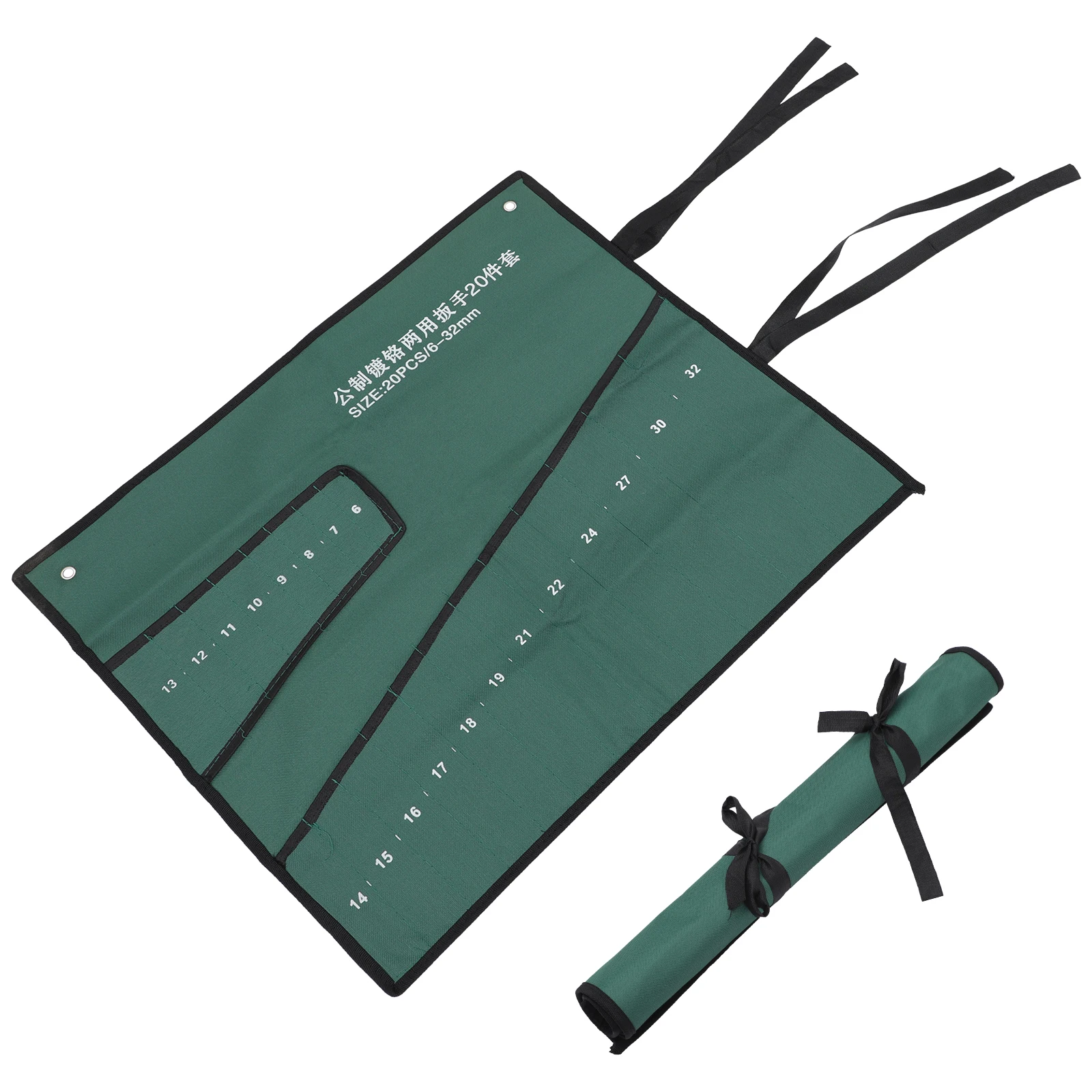

Canvas Tool Bag Wrench Storage Portable Durable Pouch Kit Spanner Container Multi-functional Large Capacity Lightweight
