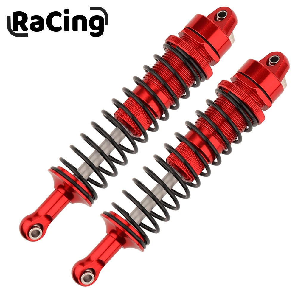 

2pcs Metal Alloy Front and Rear Shock Absorber Spring for AXIAL 1/6 SCX6 Spare RC CAR 145mm Accessories Upgrade Parts