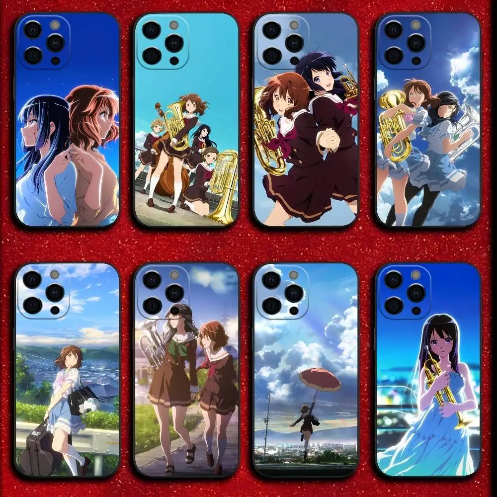 

Hibike Animation euphonium movie 3 Phone Case For iPhone 17,16,15,14,13,12,11,Pro,Max,Plus,E,SE4,Air,Mini Black Cover
