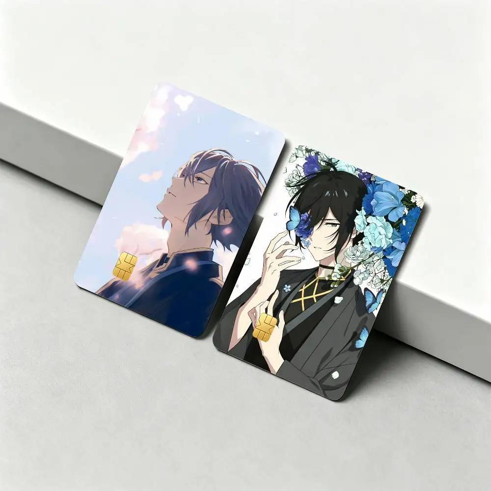 R-Rosei Kantsubaki Agents of the Four Seasons Card Skin Stickers, Waterproof Decorative Film for Credit Debit Bank Bus IC Cards